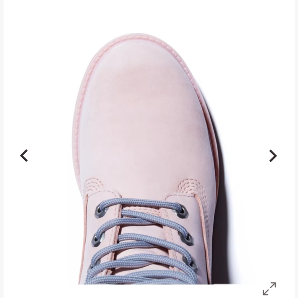 Timberland PREMIUM 6IN WATERPROOF BOOT LIGHT PINK NUbuck TB0A20P5 - Picture 2 of 6